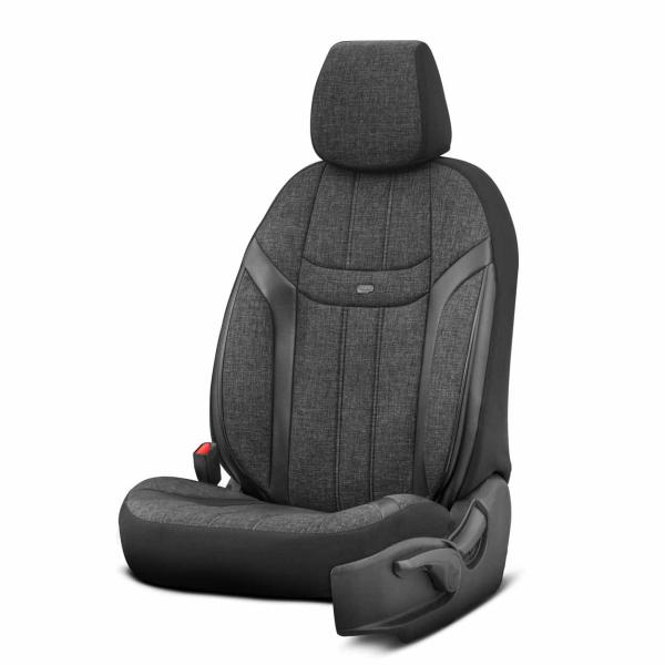 Auto Sitzbezug Set Universal Vorne und Hinten Komfortabel Komplett Set
